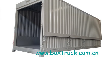 Steel wing van
